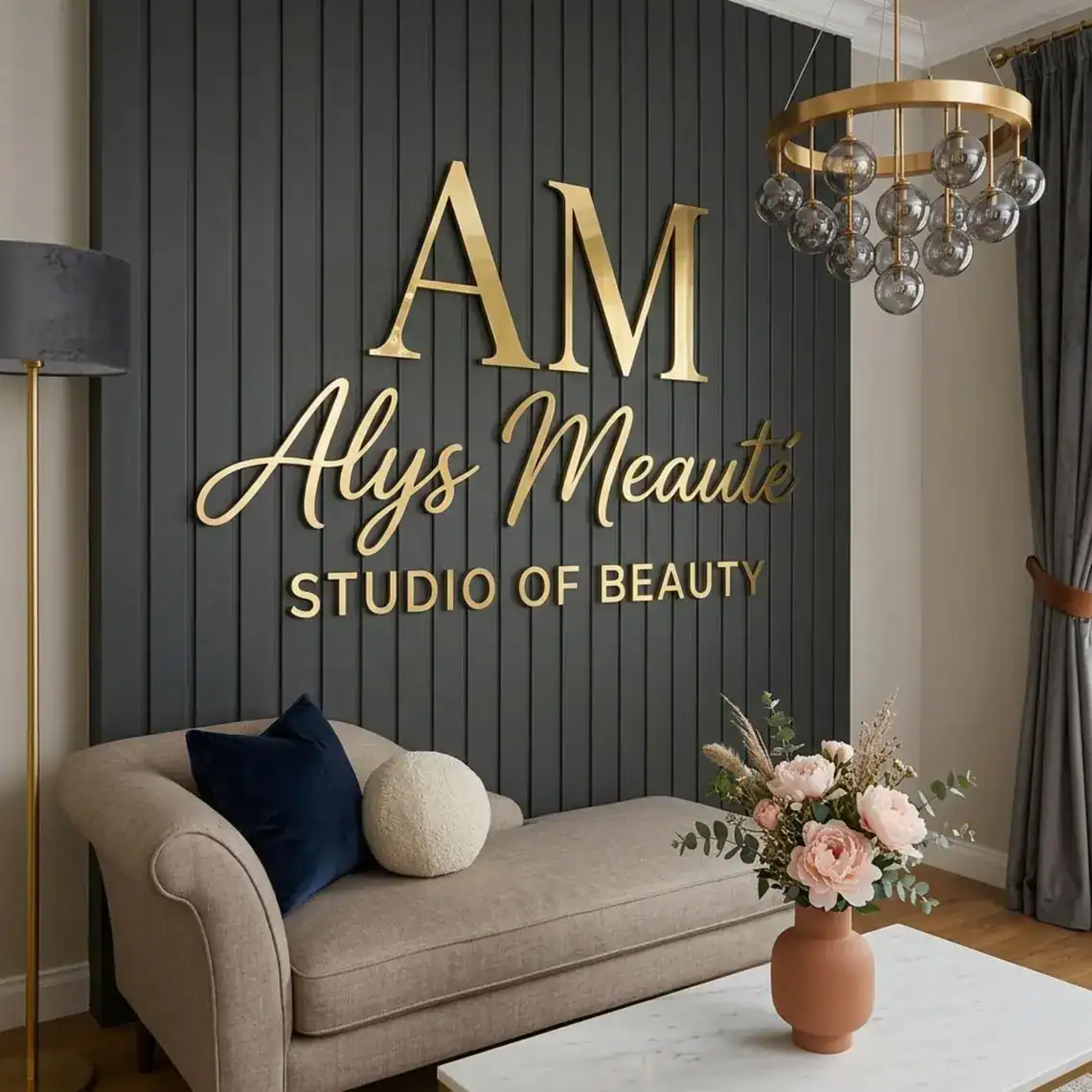 Dimensional wall sign made by Craftys